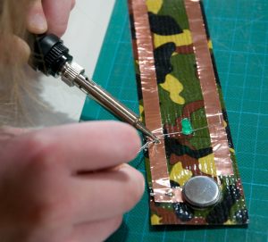 Led-armband ledjes solderen